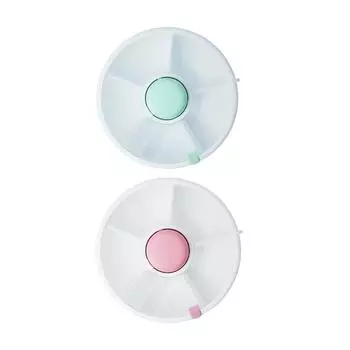 Разделенный поднос для подачи конфет и орехов, легко переносимое блюдо для закусок, вращающаяся тарелка для закусок зелёный