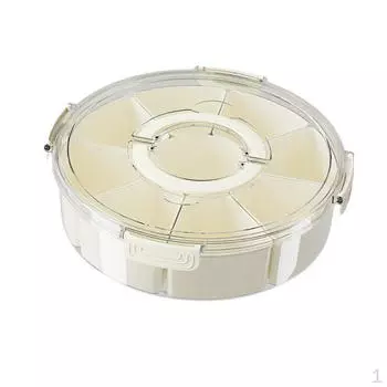 Разделенный поднос для сервировки овощей для конфет на пляже для пикника