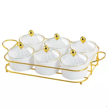 Разделенный поднос для сухофруктов, поднос с крышкой, многофункциональная кухонная тарелка, орех белый