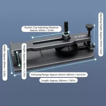 Разделитель экрана телефона Алюминиевый сплав Инструмент для снятия экрана мобильного телефона HeatingFree Cellphone A