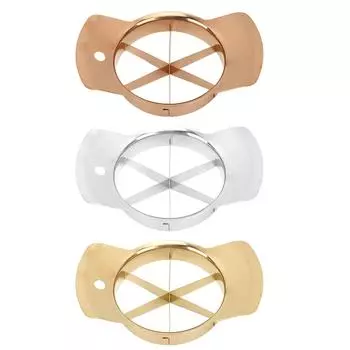 Разделитель для фруктов, нержавеющая сталь 304, экономия рабочего времени, безопасный фруктовый клин для яблок, апельсинов, груш Gold