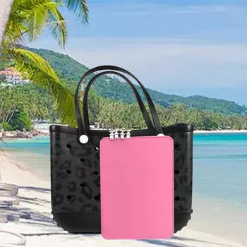 Разделитель для пляжной сумки Лоток для самостоятельной сборки Сумка для организации хранения розовый