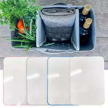 Разделитель для пляжной сумки, лоток с 5 пряжками, бесплатная сборка, многоразовая прочная толстая универсальная сумка-тоут, вставка для сумки, аксессуары для бортовой сумки синий