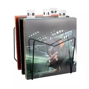 Разделитель для виниловых пластинок, разделитель для виниловых пластинок, алфавитные разделители, разделители для виниловых пластинок, вкладки для разделителей для виниловых пластинок с черным алфавитом