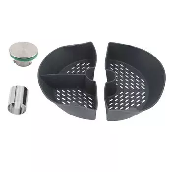 Разделитель камеры для приготовления пищи из нержавеющей стали, водонепроницаемый, полупаровой разделитель для Vorwerk Thermomix