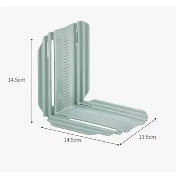 Разделительная пластина для кухонных принадлежностей, подставка для книг, пластиковые ящики для хранения, стеллаж для хранения в холодильнике, разделительная пластина для столешницы холодильника