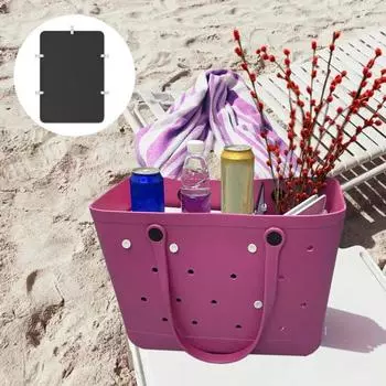 Разделительный лоток, совместимый с сумками Bogg. Разделитель для влажных и сухих предметов. Легко устанавливается. Перегородка для жестких пляжных сумок. Аксессуары для сумок Bogg. розовый