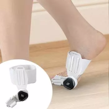 Разделитель пальцев ног, регулировка угла, снятие боли, износостойкий, эффективный дизайн пяточного ремня, выпрямитель для косточек большого пальца стопы, уход за ногами чёрный