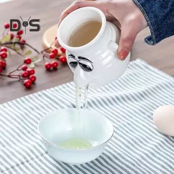 Разделитель яичного белка, забавный разделитель яичного желтка, керамический новинка, кухонный гаджет для выпечки, подарков на Хэллоуин, День благодарения, Рождество белый