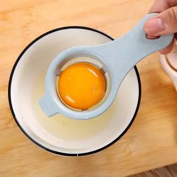 Разделитель яичного желтка и яичного белка Бытовая детская выпечка Фильтр для белка Яичная жидкость Артефакт Коммерческая утечка яичного белка розовый