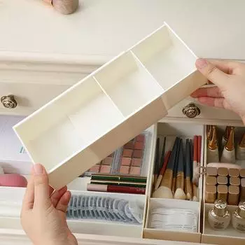 Разделитель ящика для хранения косметики Ящик для хранения косметики Большая вместимость Маленькие коробки Регулируемый разделенный ящик Кухня style 4