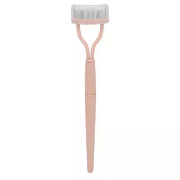 Разделитель ресниц из нержавеющей стали с полудугой, портативная складная расческа для ресниц с защитным чехлом для