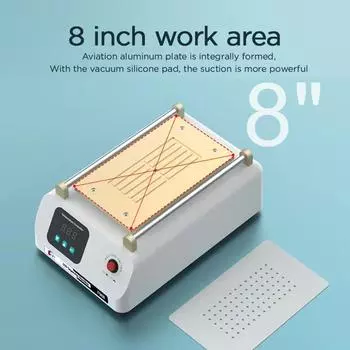 Разделитель ЖК-экрана 8 дюймов, ремонтная разделительная машина со встроенным двойным насосом и стеклянной линзой мощностью 400 Вт EU