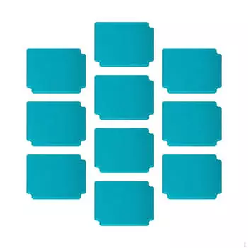 Разделители для коллекционных карточек, 10 шт., разделители для сортировки, страница Pink