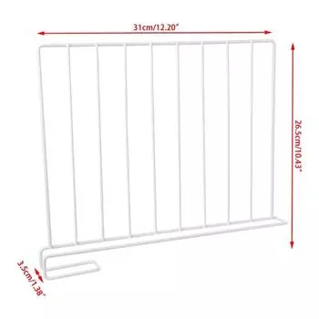 Разделители полок для шкафа, экономящие место, вешалка для хранения одежды, дропшиппинг белый