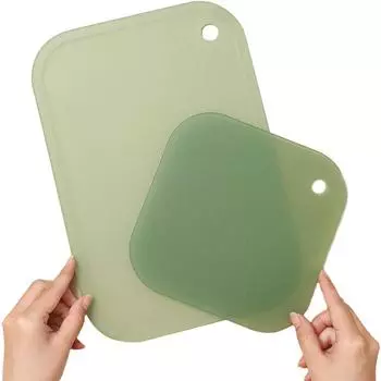 Разделочная доска для детского прикорма, пластиковая разделочная доска, доска для фруктов, бытовая двусторонняя разделочная доска с защитой от плесени и влаги