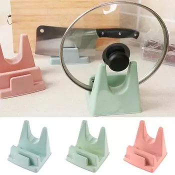 Разделочная доска для домашней кухни, полка с крышкой, держатель для хранения, полка-органайзер розовый