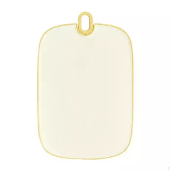 Разделочная доска для измельчения детского питания Двусторонняя пицца печенье овощи бытовая жёлтый