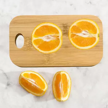 Разделочная доска для кемпинга, поднос для еды, сервировочная кухонная утварь, универсальная деревянная посуда для пиццы Medium