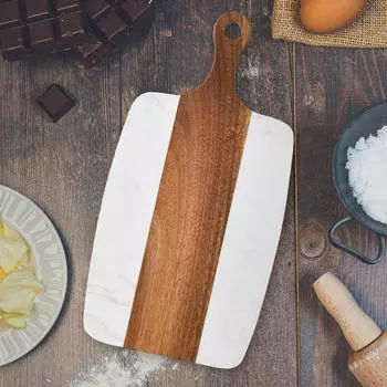 Разделочная доска для сыра, дерева, мрамора, барбекю, овощей, разделочный блок, гладкий чёрный