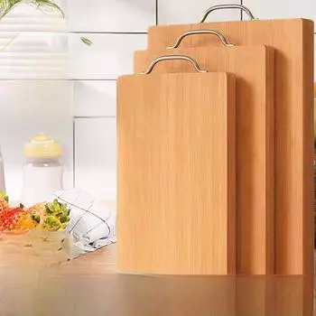 Разделочная доска из цельного дерева и бамбука премиум-класса с бесплатной доставкой