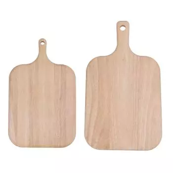 Разделочная доска из дерева с ручкой для мяса, сыра, хлеба, овощей, фруктов, декоративная доска S
