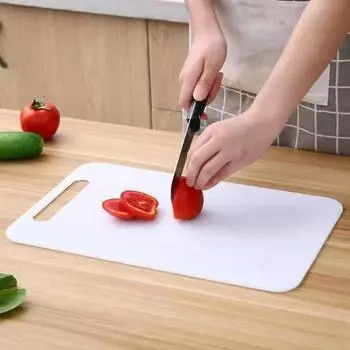 Разделочная доска из пластика для фруктов, креативная квадратная разделочная доска, кухонные гаджеты, разделочная доска из полипропилена, кухонные аксессуары темно-синий