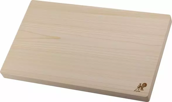 Разделочная доска MIYABI 45 x Разделочная доска Сделано в Японии Японская Hinoki 27 см [Авторизованный продукт] 34535-400 коричневый