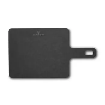 Разделочная доска VICTORINOX Epicurean, прочная разделочная доска серии S Handy, черная, стильная и устойчивая, из древесного волокна, легкая, можно мыть в посудомоечной машине