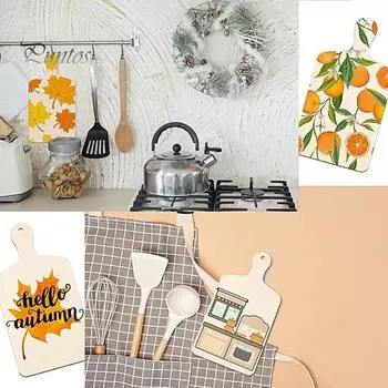 Разделочная доска, высокая прочность, термостойкая древесина, универсальная разделочная доска в форме лопатки для мяса, фруктов, кухонные принадлежности M