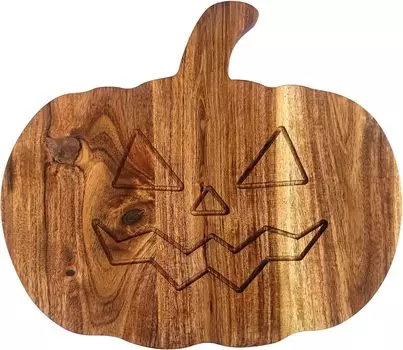 Разделочные доски из дерева для кухни, толстая разделочная доска, сервировочные подносы, большие, разделочная доска из дерева с глубоким желобком для сока и ручками Large коричневый