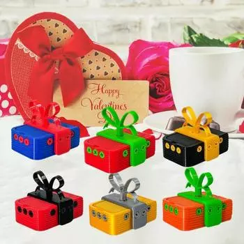 Раздражающая подарочная коробка с винтами. Коробка с винтами для розыгрыша на День святого Валентина, напечатанная на 3D-принтере