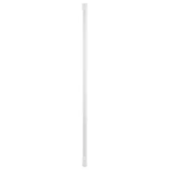 Раздвижная пружинная телескопическая душевая кабина для ванной комнаты, карниз для штор, штанга 85~150 см белый