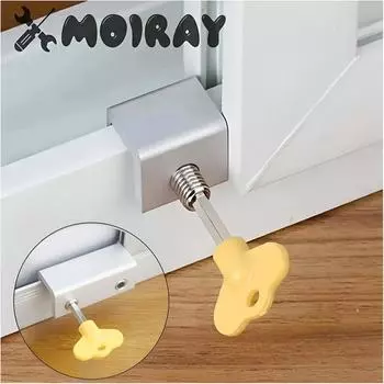 Раздвижные дверные замки, навесной замок, алюминиевый сплав, дверной замок, рама, замок безопасности с ключами, замок с ключом безопасности, дропшиппинг 1 PC