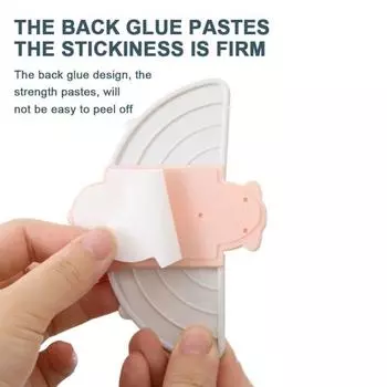 Раздвижные окна, двери, крючки для шкафа, защита рук, клей, детский защитный замок для детей розовый