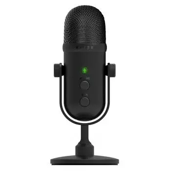 Razer Seiren V2 Pro 30 мм USB R3M1 оснащена микрофоном с фильтром верхних частот, который выдает звук