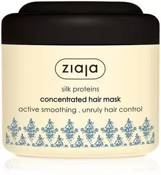 разглаживающая маска для сухих и поврежденных волос TU прозрачный