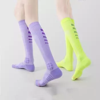 Размер 35–39, женские утолщенные осенне-зимние носки, дышащие полотенца, спортивные носки One-size белый