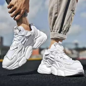 Размер 35–46. Мужская обувь. Детская обувь. Повседневная дышащая обувь. Кроссовки для мальчиков и девочек. 36 чёрный