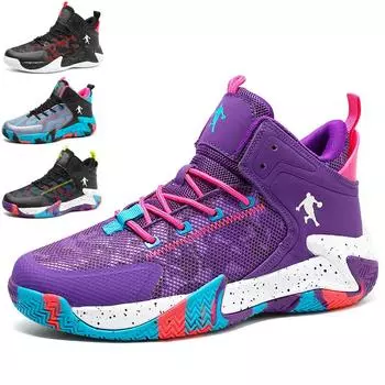 Размер 35–46. Мужская обувь. Детская обувь. Баскетбольная обувь. Повседневная дышащая обувь. Спортивная обувь для бега для мальчиков и девочек. 36