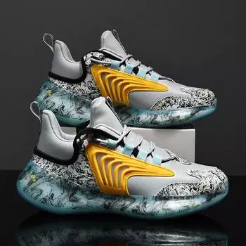 Размер 35–46. Мужская обувь. Детская обувь. Баскетбольная обувь. Повседневная дышащая обувь. Спортивная обувь для бега для мальчиков и девочек. 39 серый