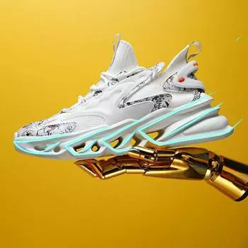 Размер 35–46. Мужская обувь. Детская обувь. Баскетбольная обувь. Повседневная дышащая обувь. Детские спортивные кроссовки. 39 бежевый