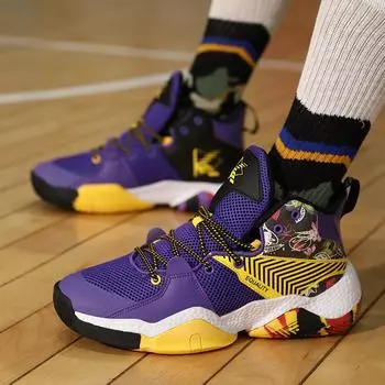 Размер 35–46. Мужская обувь. Детская обувь. Баскетбольная обувь. Повседневная дышащая обувь. Спортивная обувь для бега для мальчиков и девочек. 35