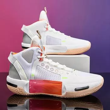 Размер 35–46. Мужская обувь. Детская обувь. Баскетбольная обувь. Повседневная дышащая обувь. Спортивная обувь для бега для мальчиков и девочек. 36