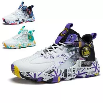 Размер 35–46. Мужская обувь. Детская обувь. Баскетбольная обувь. Повседневная дышащая обувь. Спортивная обувь для бега для мальчиков и девочек. 35