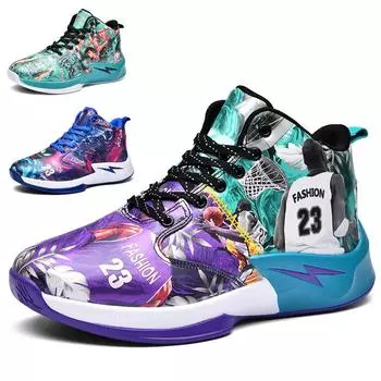 Размер 35–46. Мужская обувь. Детская обувь. Баскетбольная обувь. Повседневная дышащая обувь. Спортивная обувь для бега для мальчиков и девочек. 37