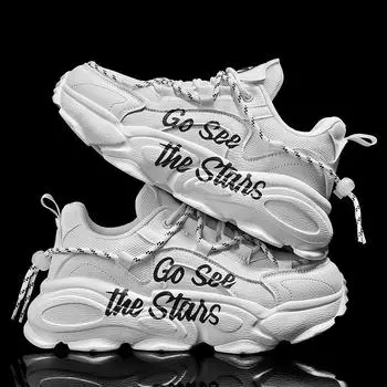 Размер 35–46. Мужская обувь. Детская обувь. Повседневная дышащая обувь. Кроссовки для мальчиков и девочек. 36 чёрный