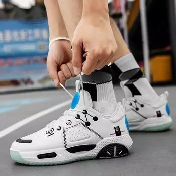 Размер 35–46. Мужская обувь. Детская обувь. Баскетбольная обувь. Повседневная дышащая обувь. Спортивная обувь для бега для мальчиков и девочек. 39 бежевый