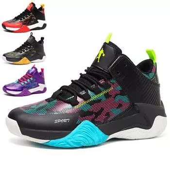 Размер 35–46. Мужская обувь. Детская обувь. Баскетбольная обувь. Повседневная дышащая обувь. Спортивная обувь для бега для мальчиков и девочек. 36