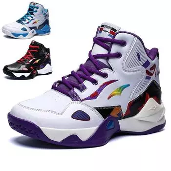 Размер 35–46. Мужская обувь. Детская обувь. Баскетбольная обувь. Повседневная дышащая обувь. Спортивная обувь для бега для мальчиков и девочек. 36